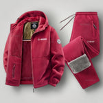 Velira Raudona / XS Elegantiškas Fleece Rinkinys