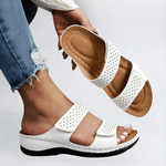 Velira Sandals Balta / 5 (EU36) Lynn - Elegantiški Ortopediniai Šlepetės