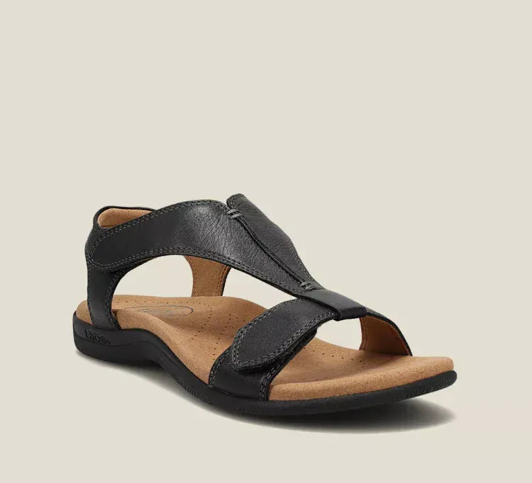 Velira Sandals Juoda / 4 (EU35) Charlotte - Elegantiški ortopediniai sandalai