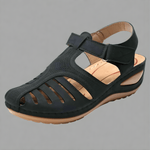 Velira Sandals Juoda / 5 (EU36) Hanna - Ortopedinės Hallux Valgus korekcinės sandalai