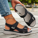 Velira Sandals Juoda / 5 (EU36) Robyn - Ortopediniai moteriški sandalai