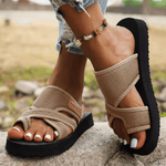 Velira Sandals Kava / 5  (EU36) Caroline - Ortopedinės Hallux Valgus korekcinės šlepetės