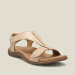 Velira Sandals Kreminė / 4 (EU35) Charlotte - Elegantiški ortopediniai sandalai