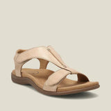 Velira Sandals Kreminė / 4 (EU35) Charlotte - Elegantiški ortopediniai sandalai