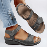 Velira Sandals Pilka / 5 (EU36) Margot - Ortopediniai Komforto Flex Sandalai