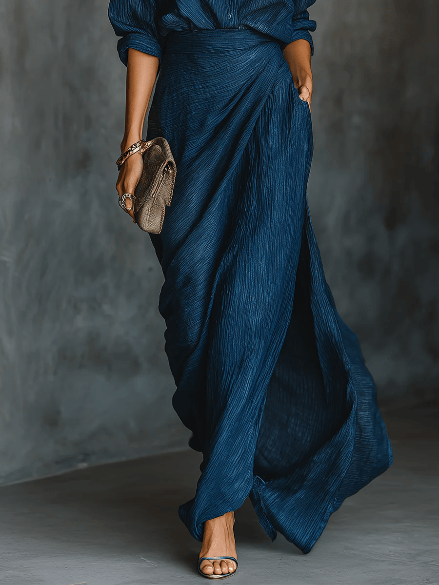 Velira Sara™ | Elegantiškas komplektas su ilga sijonu