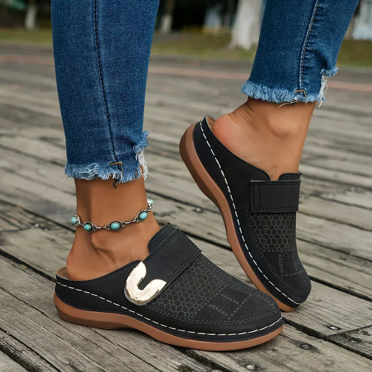 Velira Shoes & Ortho (Autumn) Sandals Marel - Stilingi Palaikantys Platforminiai Šlepetės
