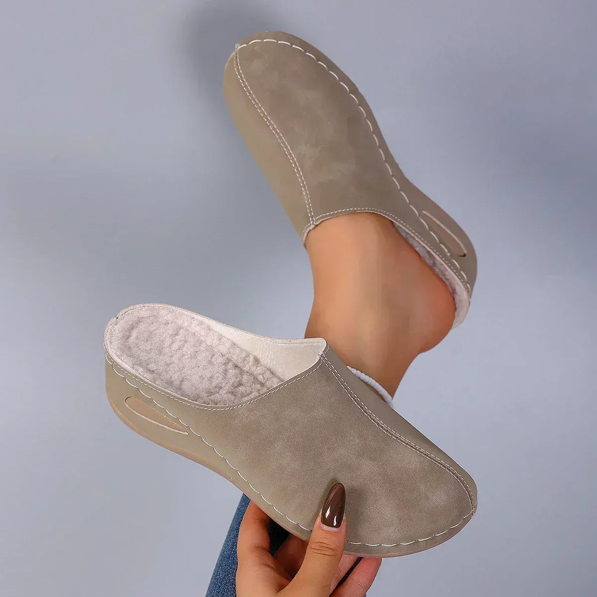Velira Shoes Ruda / 5 (EU36) Mare - Ortopediniai namų šlepetės