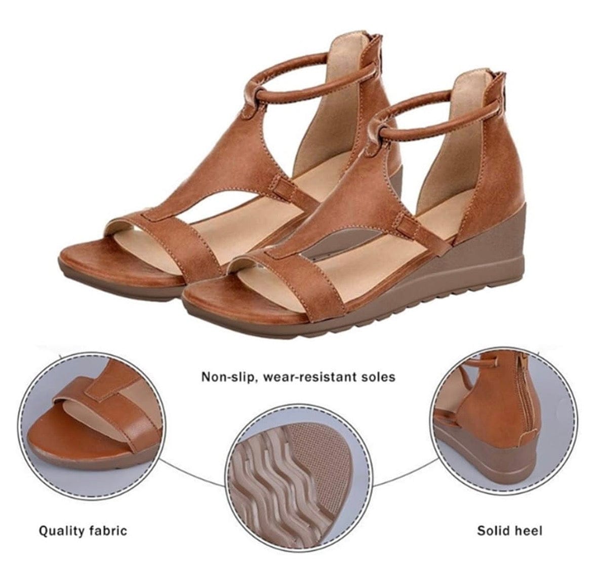 Velira Shoes & Sandals Amara - Elegantiškos ortopedinės šlepetės
