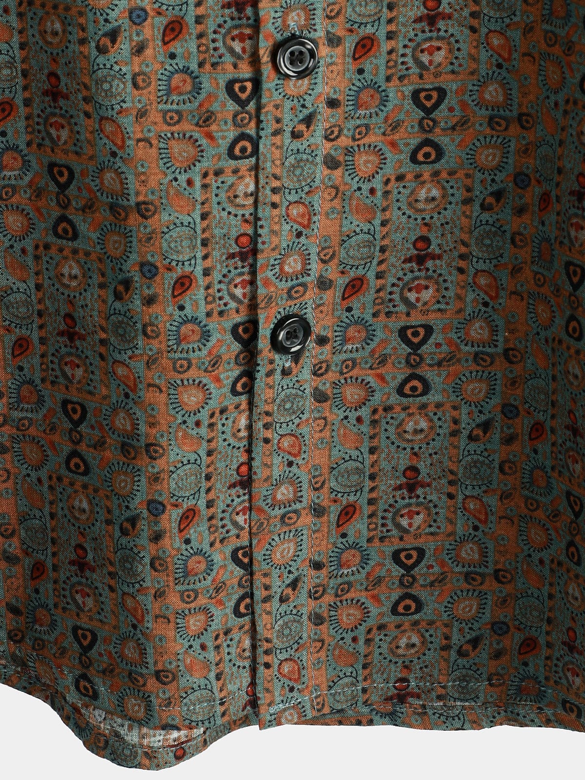 Velira short Vyrų vintage 70-ųjų retro trumpas rankovės marškiniai