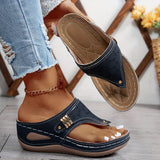 Velira Summer Shoes Tamsiai mėlyna / 5 (EU36) Wendy - Ortopediniai komforto sandalai