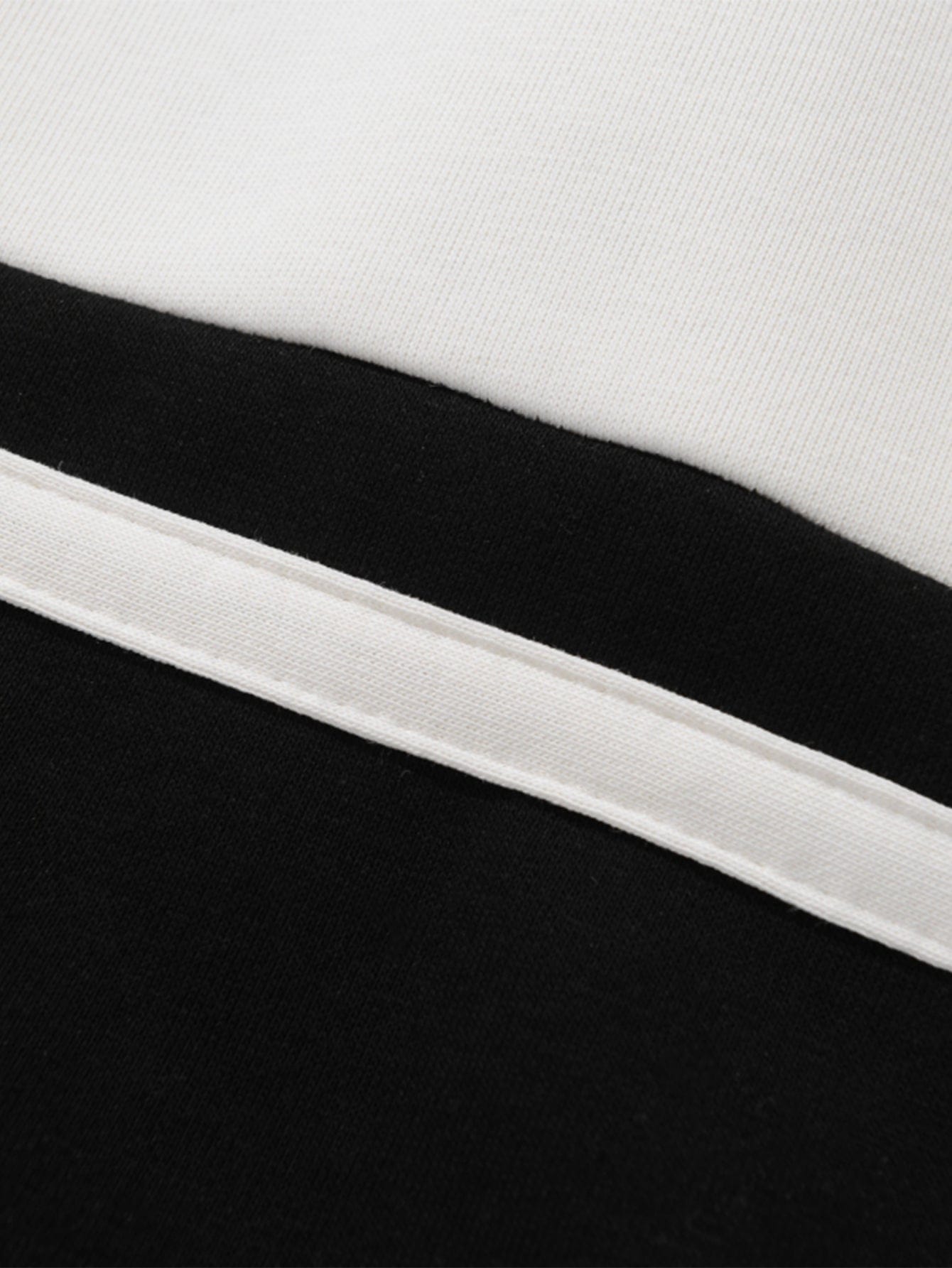 Velira Sweatshirts Atsipalaidavęs Fit Spalvų Blokų Palaidinė Su Polo Apykakle