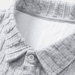 Velira Sweatshirts Atsipalaidavęs Fit Sukurtas Jacquard Polo Džemperis