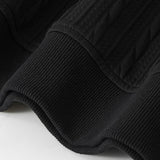 Velira Sweatshirts Atsipalaidavęs Fit Sukurtas Jacquard Polo Džemperis