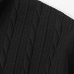 Velira Sweatshirts Atsipalaidavęs Fit Sukurtas Jacquard Polo Džemperis