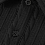 Velira Sweatshirts Atsipalaidavęs Fit Sukurtas Jacquard Polo Džemperis