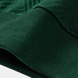 Velira Sweatshirts Atsipalaidavęs geometrinis dryžuotas džemperis