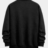 Velira Sweatshirts Atsipalaidavęs geometrinis dryžuotas džemperis