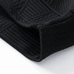 Velira Sweatshirts Atsipalaidavęs Geometrinis Žakardo Palaidinukas