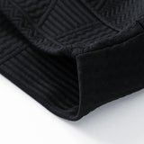 Velira Sweatshirts Atsipalaidavęs Geometrinis Žakardo Palaidinukas