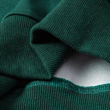 Velira Sweatshirts Atsipalaidavęs Los Andželo spaudos spalvų blokas polo apykaklės džemperis