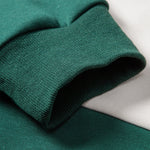 Velira Sweatshirts Atsipalaidavęs Los Andželo spaudos spalvų blokas polo apykaklės džemperis