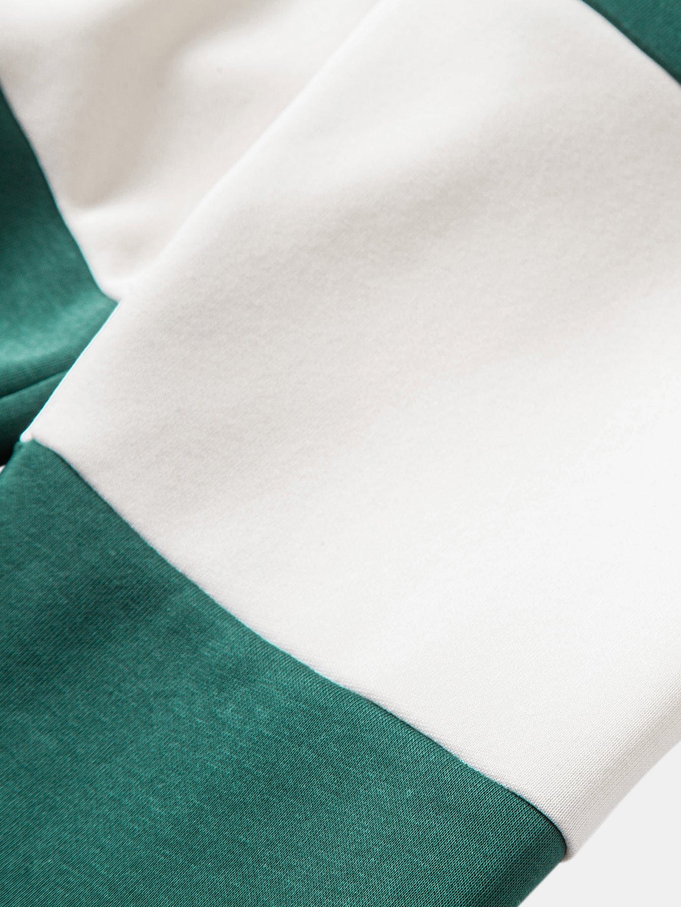 Velira Sweatshirts Atsipalaidavęs Los Andželo spaudos spalvų blokas polo apykaklės džemperis
