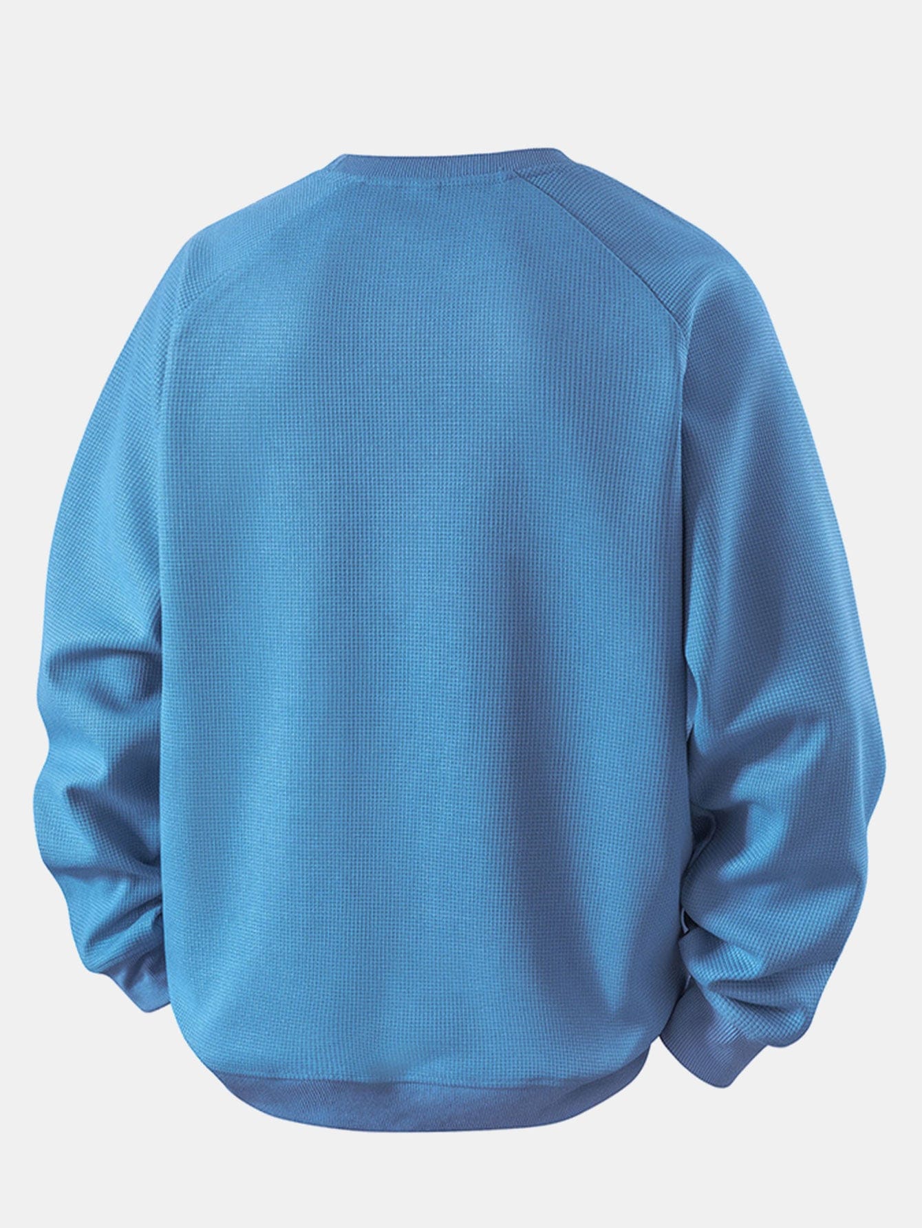 Velira Sweatshirts Atsipalaidavęs Waffle Crew Neck Megztinis