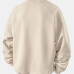 Velira Sweatshirts Atsipalaidavęs Waffle Crew Neck Megztinis