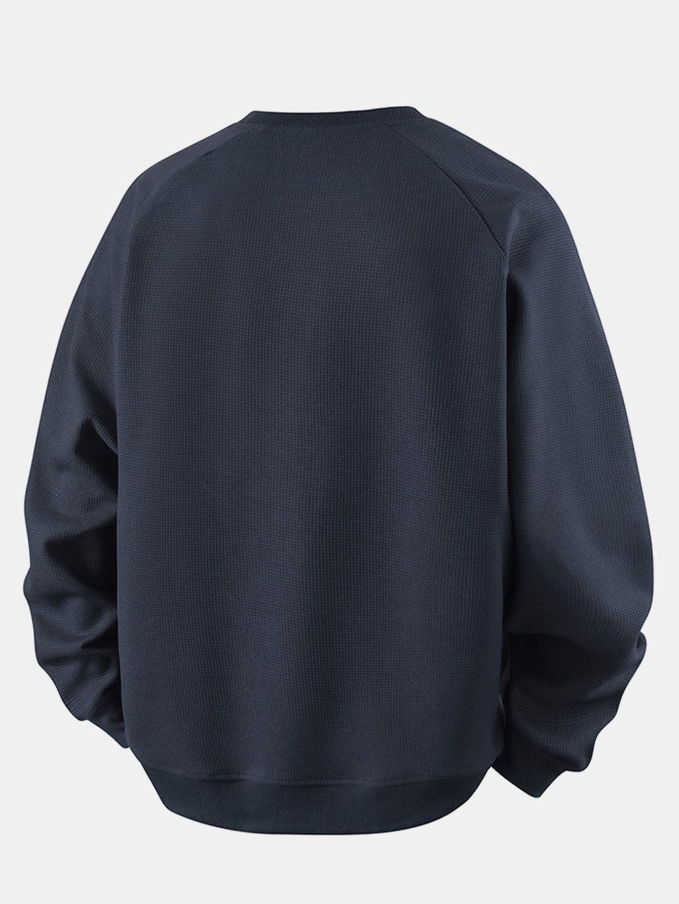 Velira Sweatshirts Atsipalaidavęs Waffle Crew Neck Megztinis