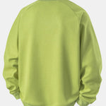 Velira Sweatshirts Atsipalaidavęs Waffle Crew Neck Megztinis