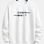 Velira Sweatshirts balta / XS Nepasiduok! Atsipalaidavęs prigludęs džemperis