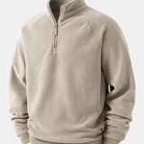 Velira Sweatshirts Bežinė / XS Polarinis Fleece Ketvirčio Užtrauktuku Megztinis