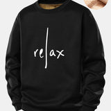 Velira Sweatshirts Juoda / S Atsipalaidavimas Spausdintas Teddy Fleece Pamušalas Švarkas