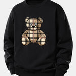 Velira Sweatshirts Juoda / XS Tikrinto Lokio Spaudas Laisvas Palaidinukas