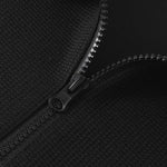 Velira Sweatshirts Juostuotas Vaflinis Užtrauktuko Polo Kaklo Megztinis