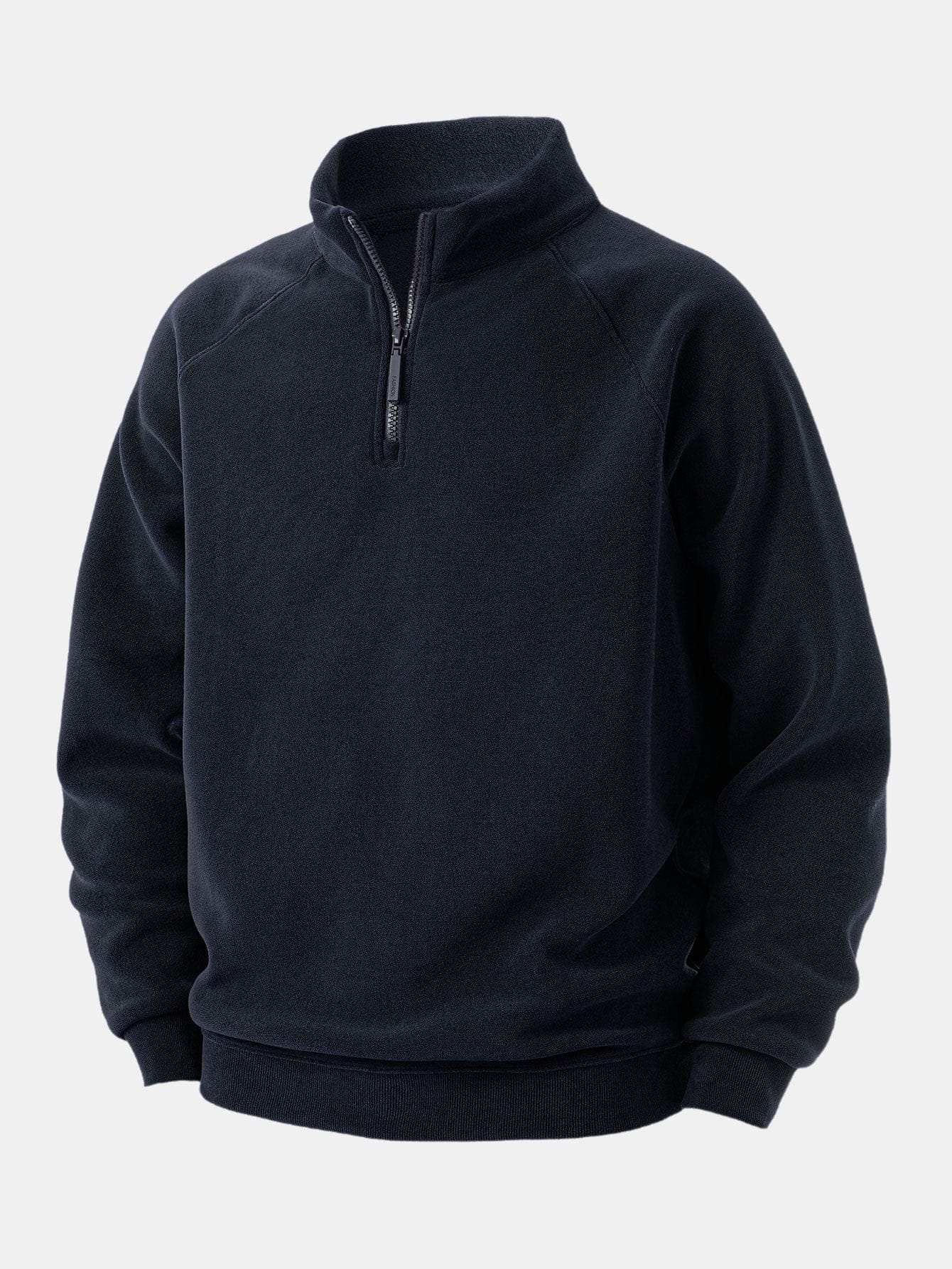 Velira Sweatshirts Jūros tamsiai mėlyna / XS Polarinis Fleece Ketvirčio Užtrauktuku Megztinis