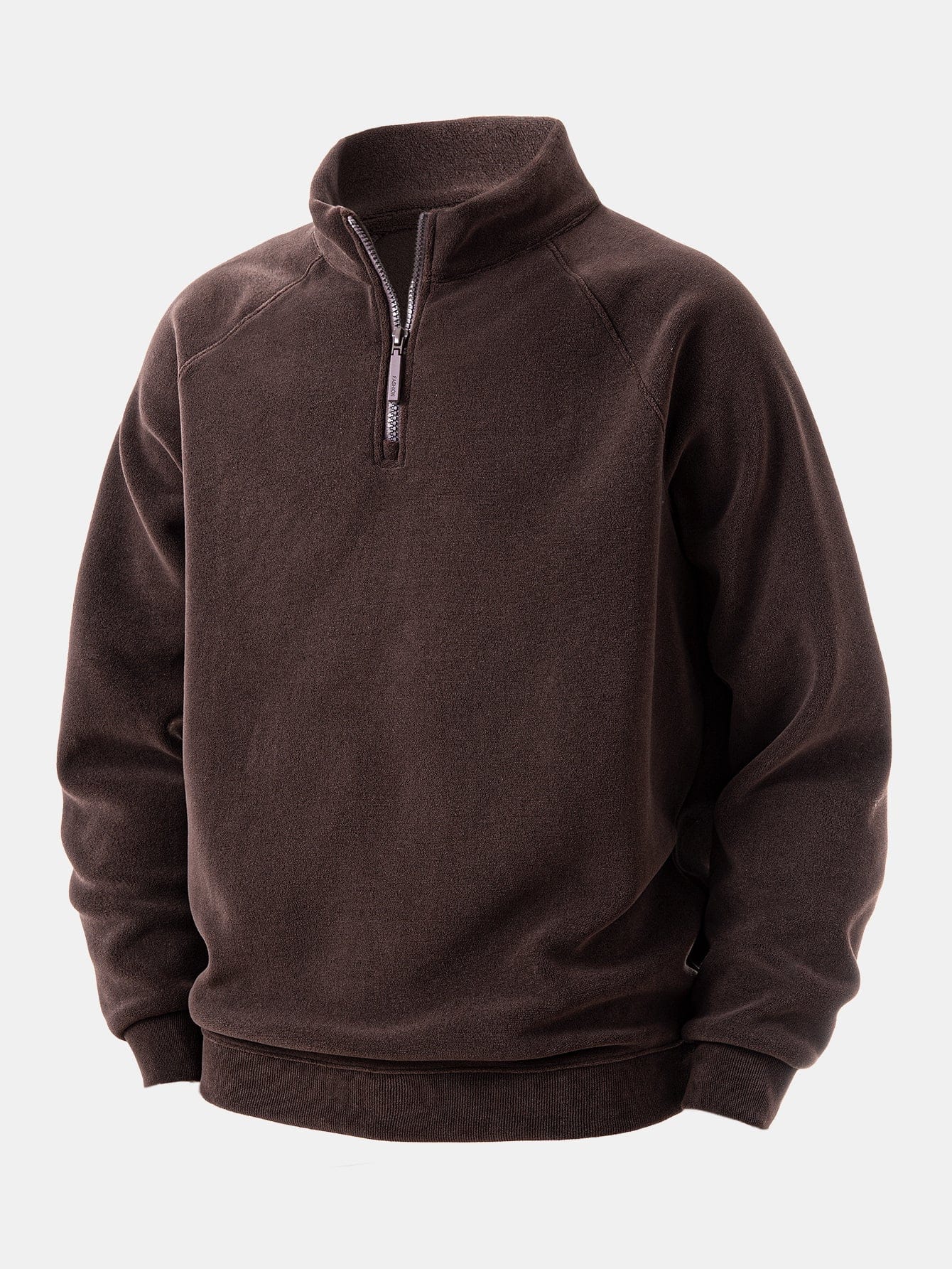 Velira Sweatshirts Kava / XS Polarinis Fleece Ketvirčio Užtrauktuku Megztinis