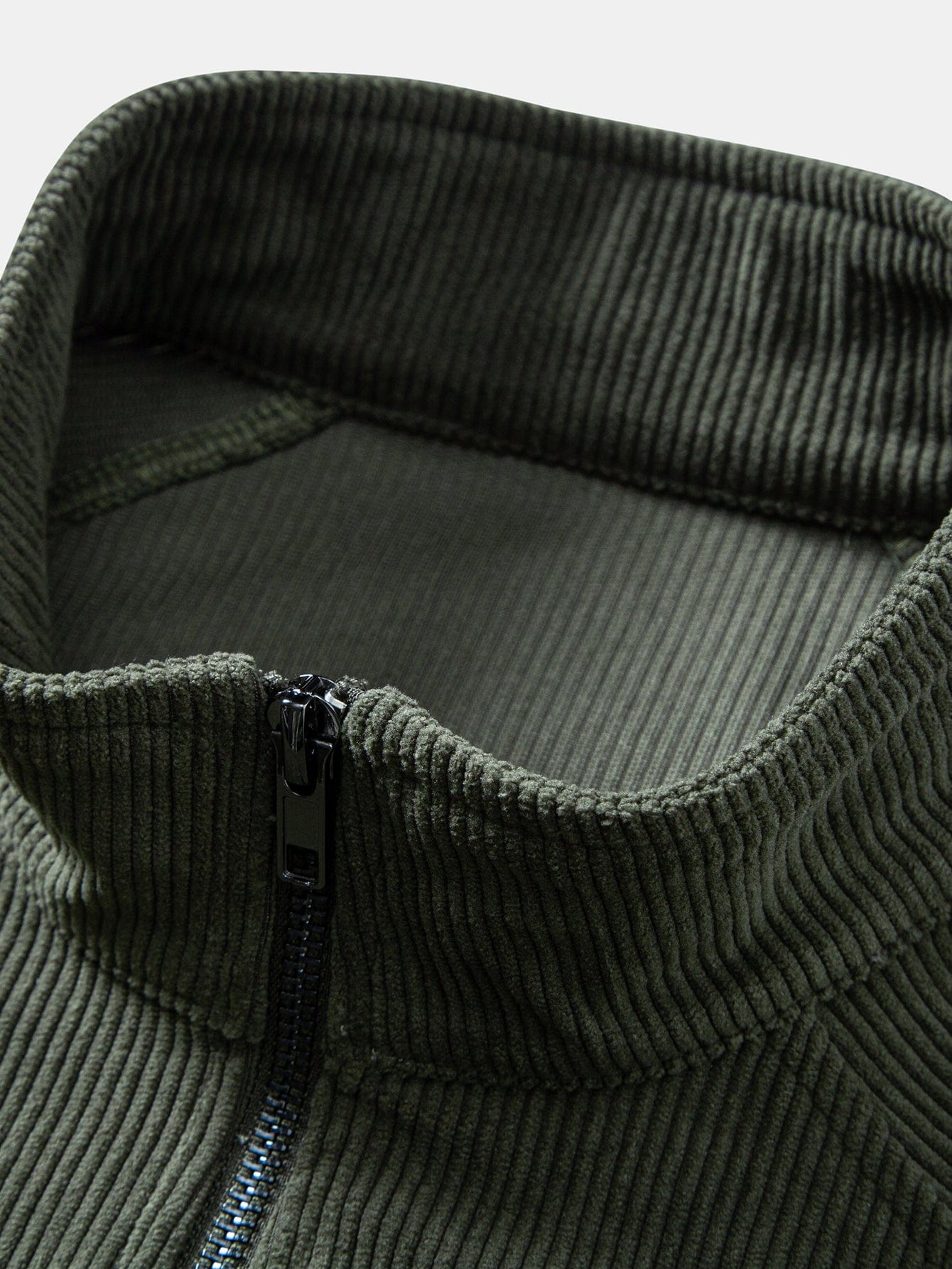 Velira Sweatshirts Ketvirčio užtrauktuko veliūrinis megztinis su raglan rankovėmis