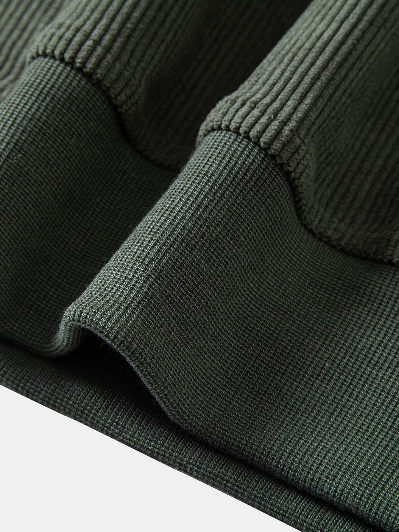 Velira Sweatshirts Ketvirčio užtrauktuko veliūrinis megztinis su raglan rankovėmis
