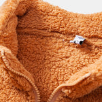 Velira Sweatshirts Ketvirčio užtrauktuku Teddy megztinis