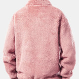 Velira Sweatshirts Ketvirčio užtrauktuku Teddy megztinis