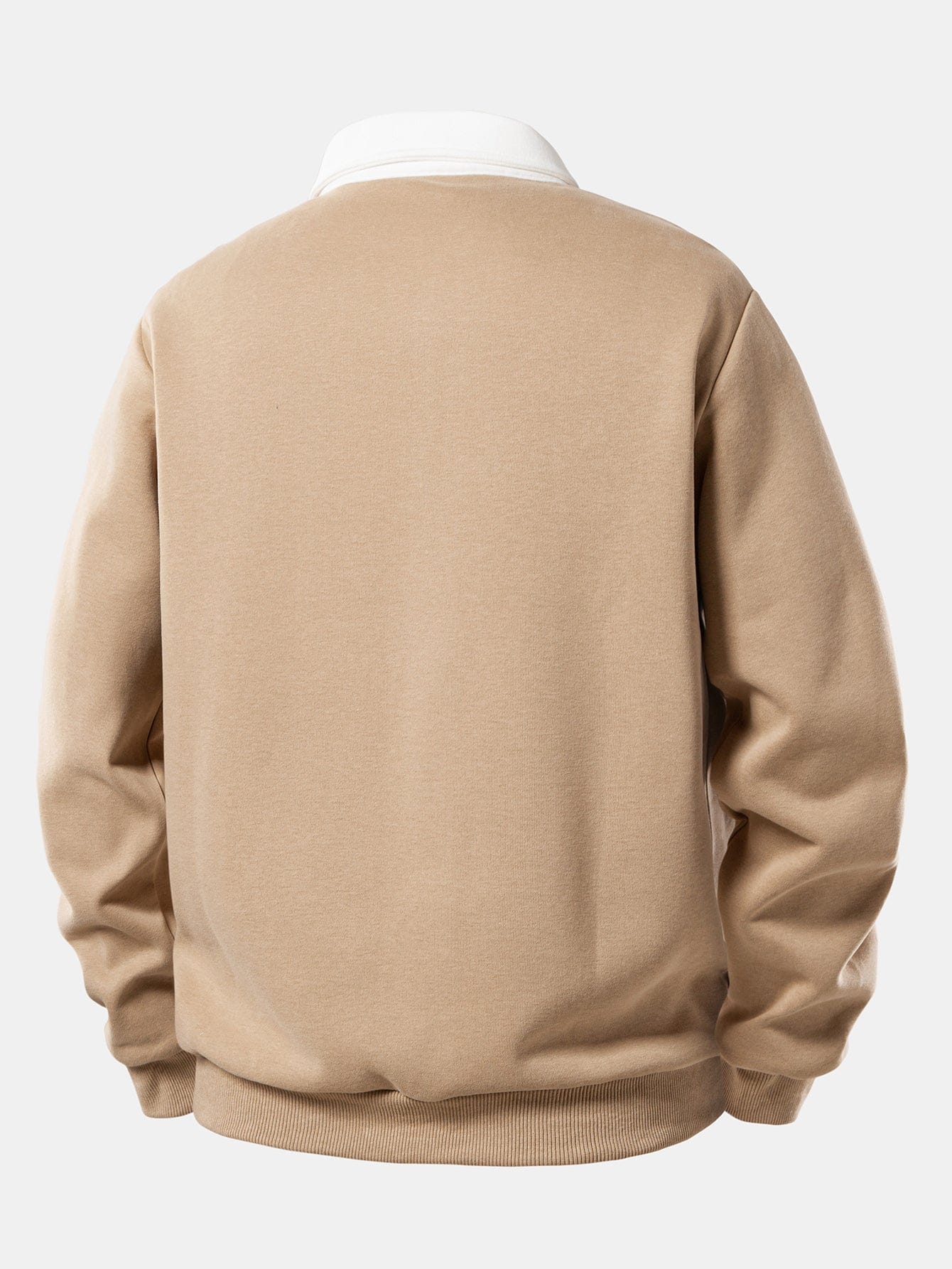 Velira Sweatshirts Kontrasto polo apykaklės džemperis
