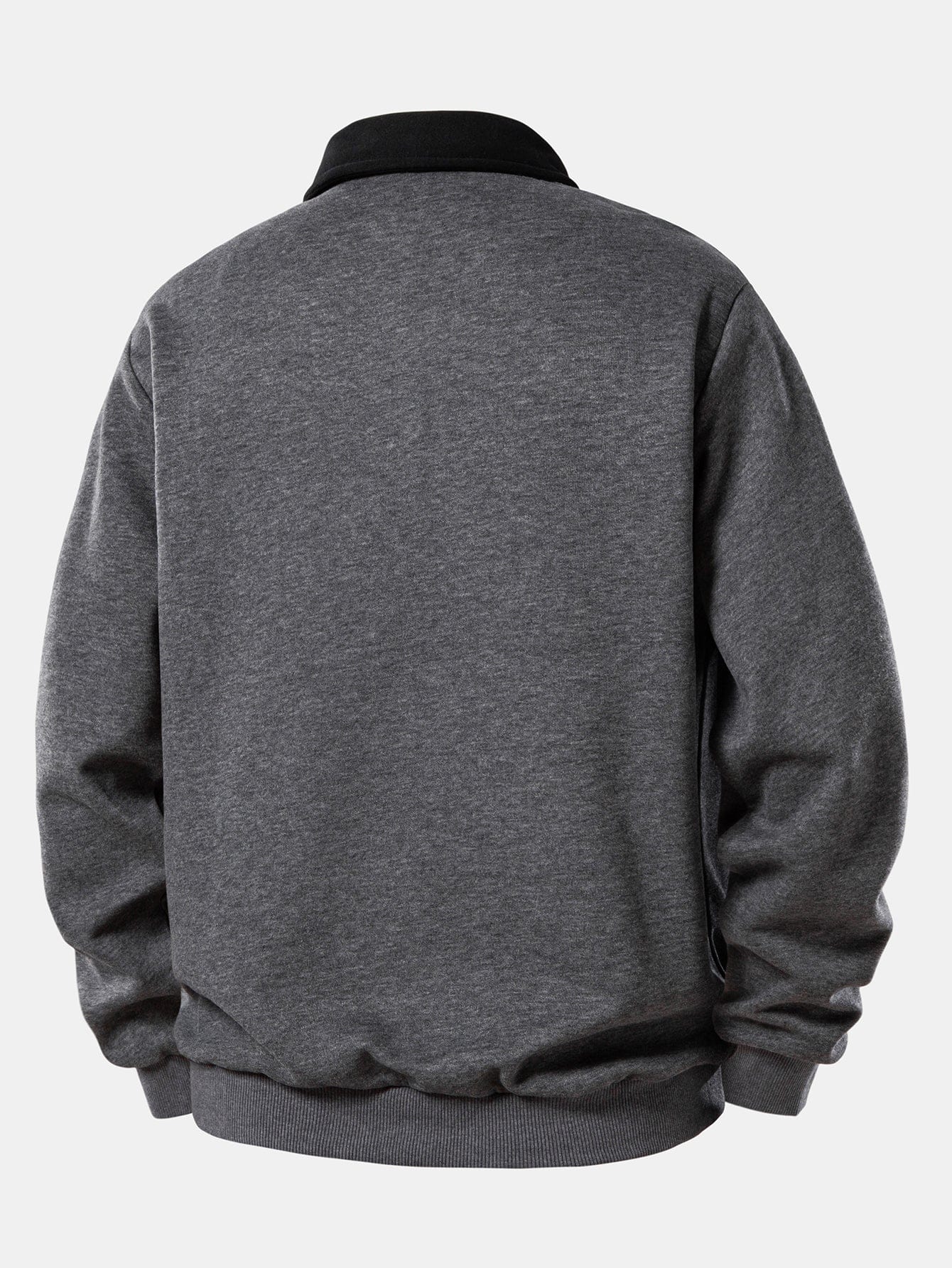 Velira Sweatshirts Kontrasto polo apykaklės džemperis