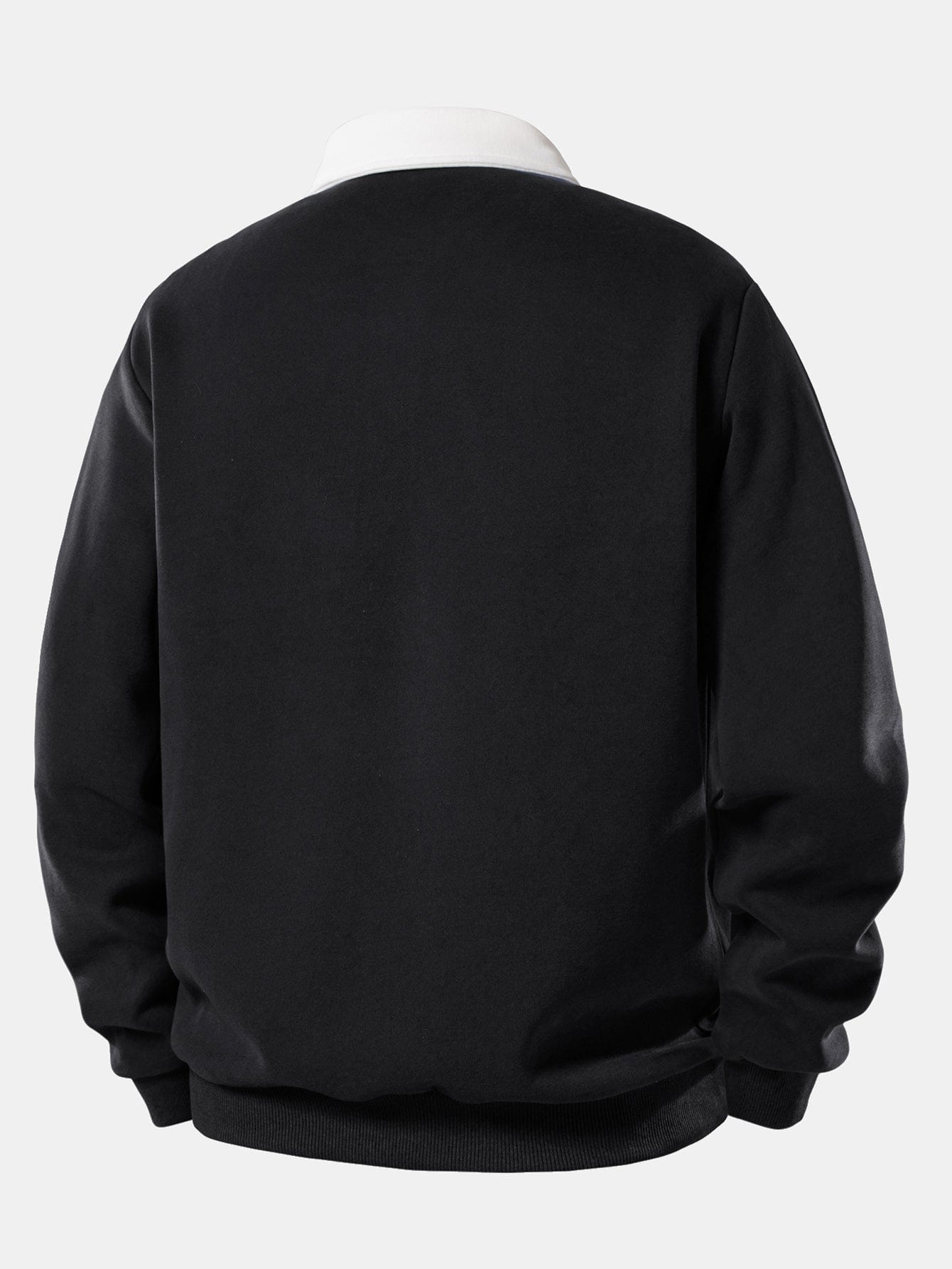 Velira Sweatshirts Kontrasto polo apykaklės džemperis