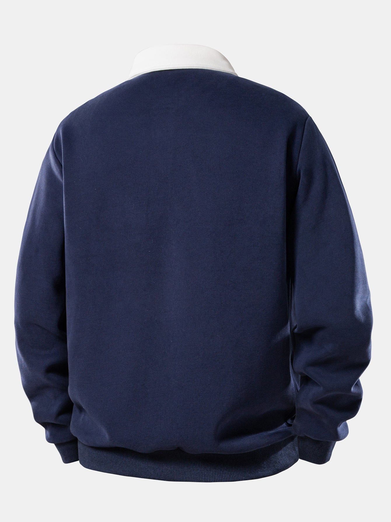 Velira Sweatshirts Kontrasto polo apykaklės džemperis