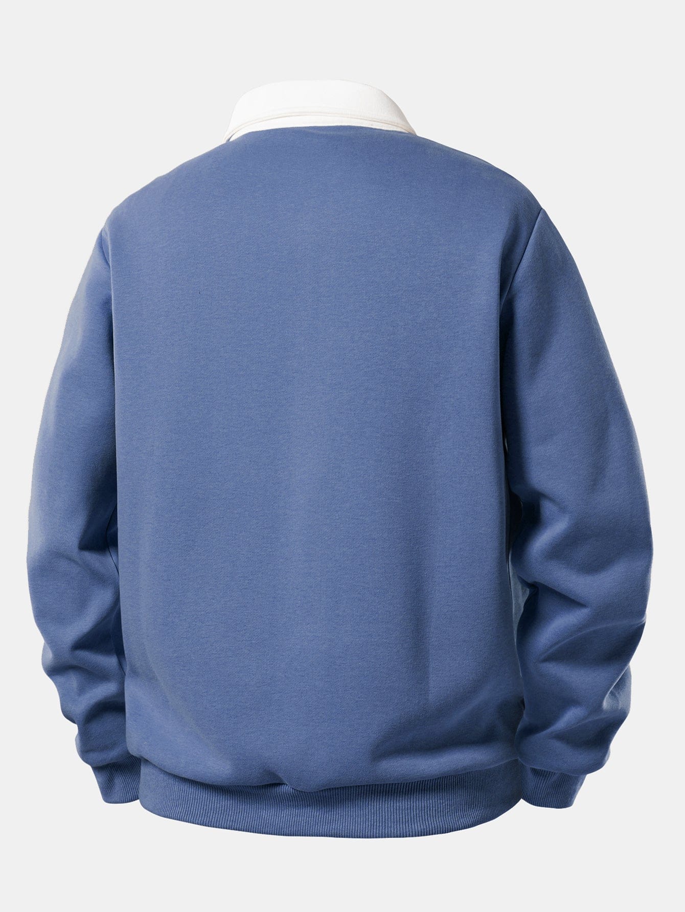 Velira Sweatshirts Kontrasto polo apykaklės džemperis