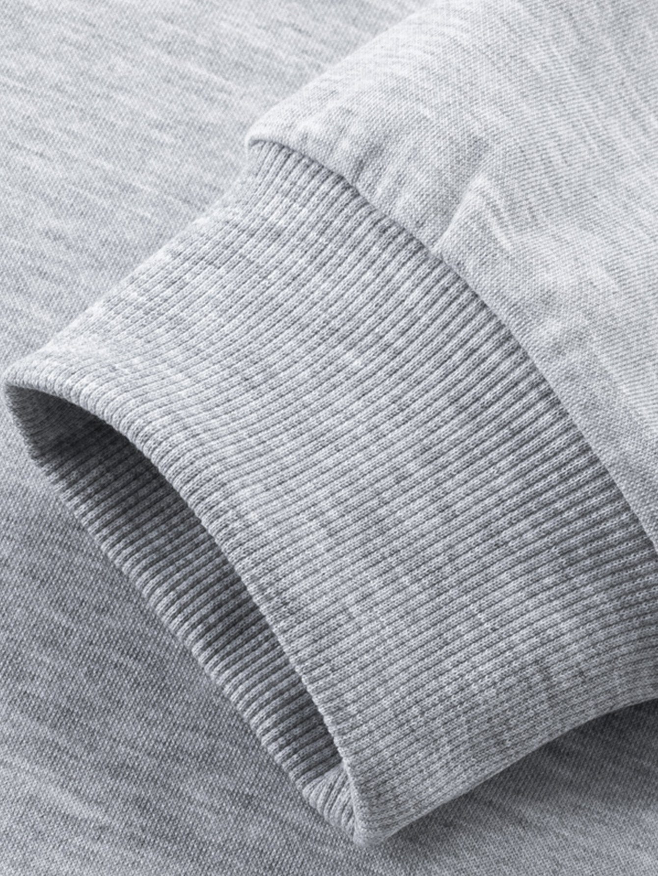 Velira Sweatshirts Kontrasto Užtrauktuko Polo Apykaklės Švarkelis