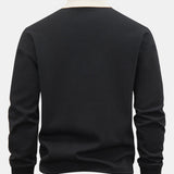 Velira Sweatshirts Kontrasto Užtrauktuko Polo Apykaklės Švarkelis