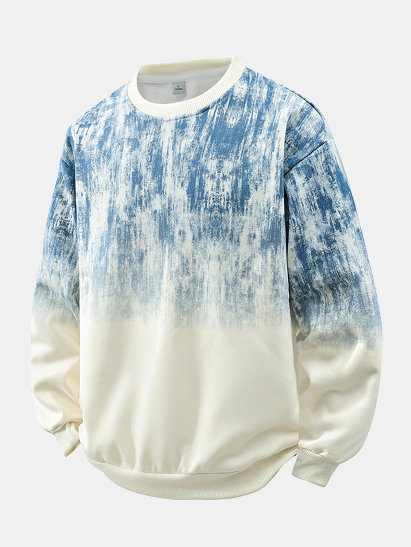 Velira Sweatshirts kreminė / XS Atsipalaidavęs Fit Tie Dye Džemperis